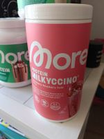 More Nutrition Protein Milkyccino, Strawberry Rasperry Swirl