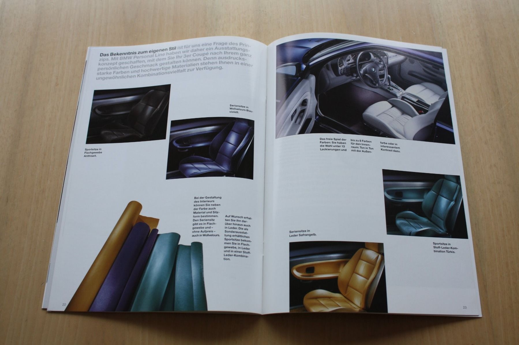 BMW Documenti: BMW 3er Coupe Prospekt 1996 – Usato da Wikon venduto da erwin400 6