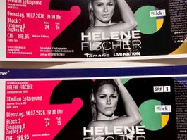 HELENE FISCHER 14.07.2026 2 Sitzplätze, Stadion Letzigrund