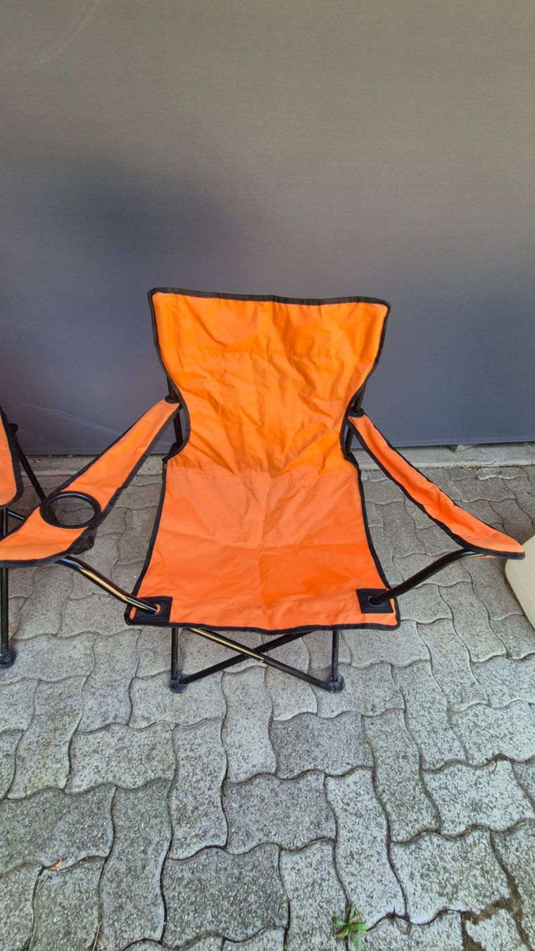 Stühle: 2 Campingstühle orange mit Tasche – Gebraucht aus Hohentannen von dav_2lj8 4