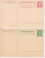 +++Postkarten 1907 unbenützt, 5 und 10 Cts+++