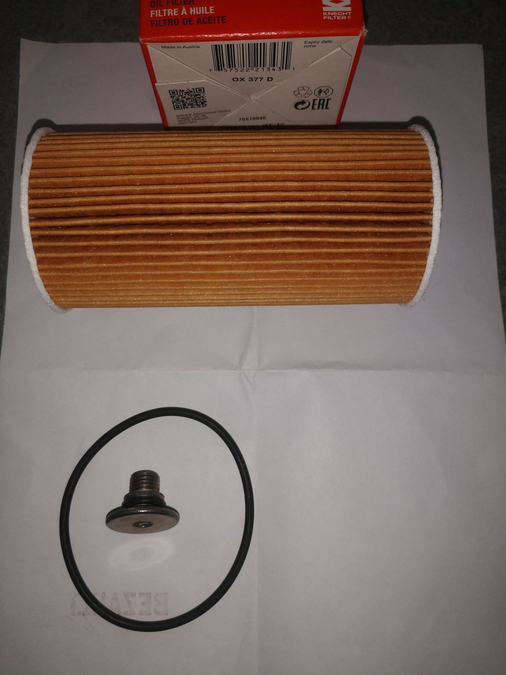 Motori: Oelfilter OX 377D – Nuovo e nell'imballaggio originale da Lostorf venduto da rubileo 1