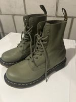 Dr. Martens Stiefel 38 Leder olivgrün sehr guter Zustand