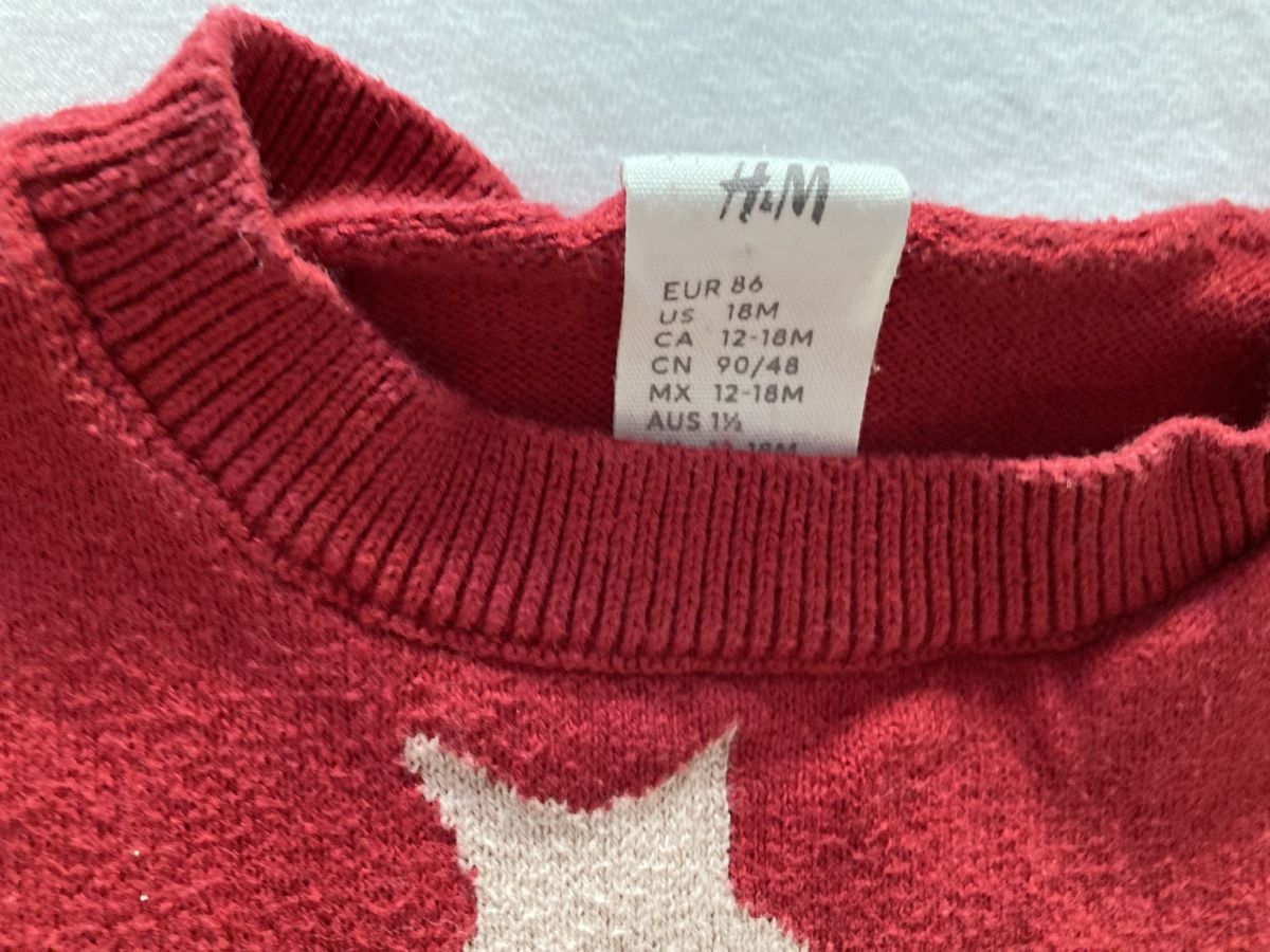 H&M Lotti & Set di vestiti: Lot Noël t. 80-86 – Usato da Genève venduto da Eschindler 5