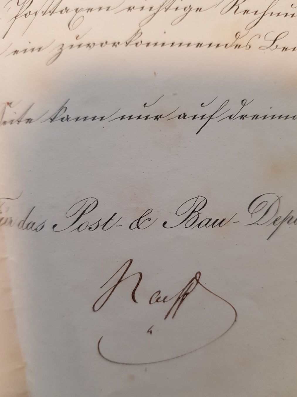 Autografi: Wilhelm Matthias Naeff 7. Bundesrat, Original-Autogramm – Usato da Wikon venduto da Funkfreak75 1
