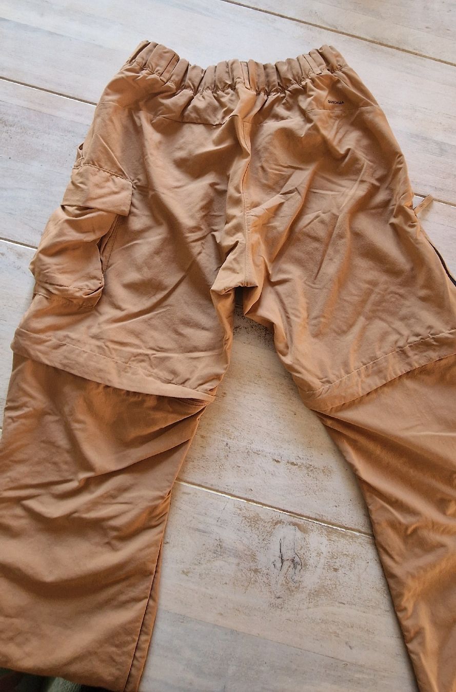 Decathlon Pantaloni: Wanderhose, beige Grösse 151-160 cm  – Usato da Suhr venduto da Sbume 4