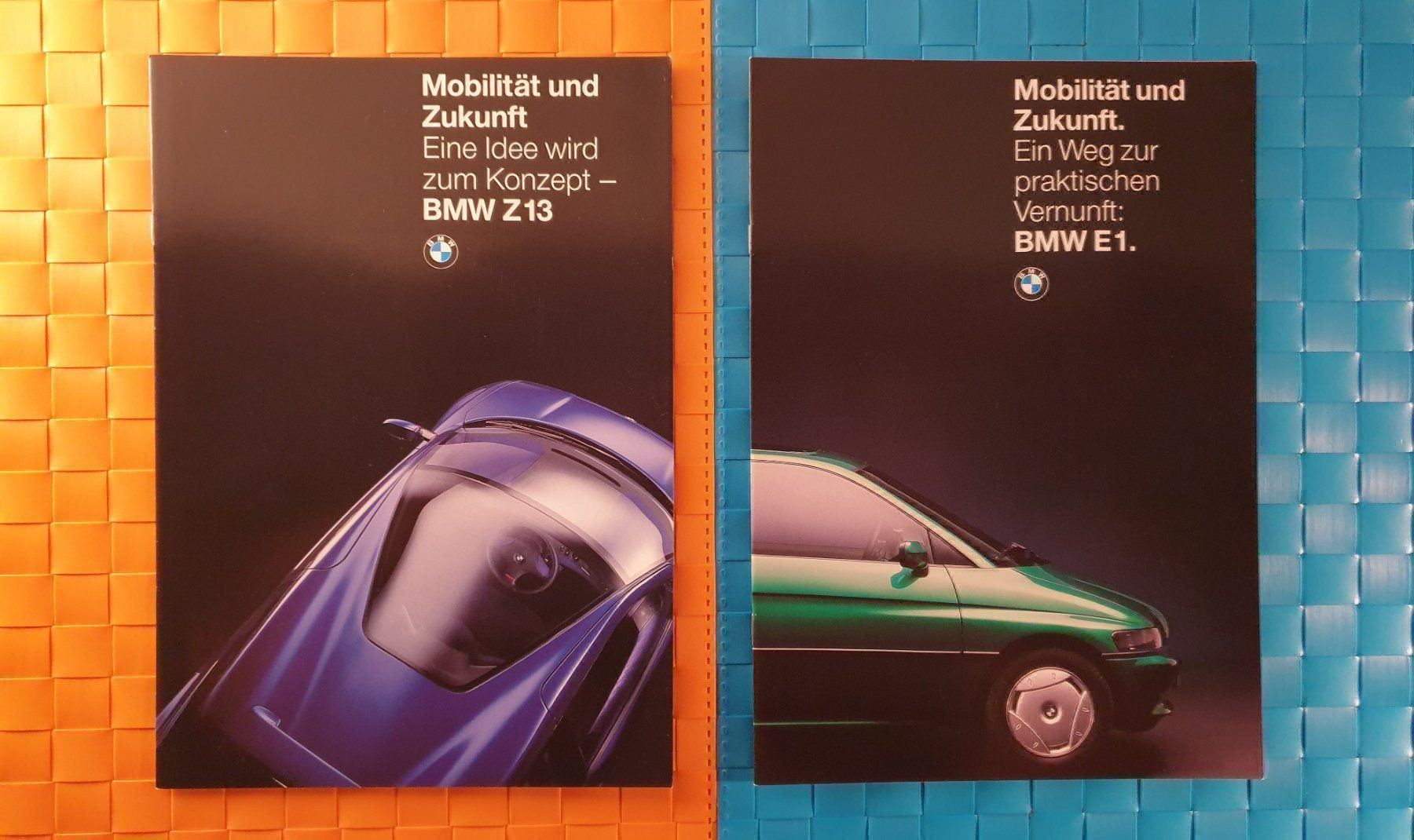 Riviste & Magazine: BMW CONCEPT CAR - Z13 / E1 - Prospekt / Katalog – Usato da Viganello venduto da CARLiteratur 1
