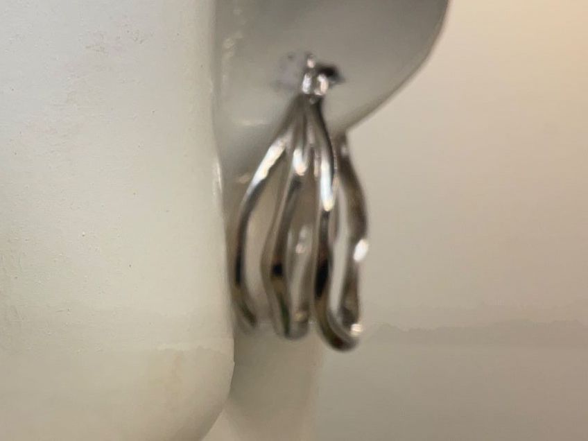 Boucles d'oreille: Ohrstecker super Design, Sterlingsilber – Neuf (Voir description) à luzern par Alpendorf1