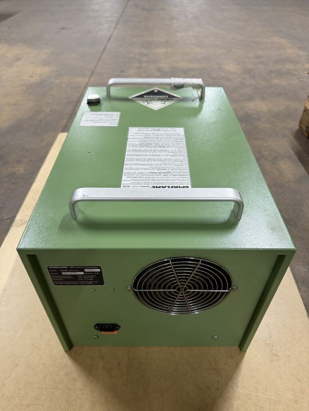 Altri macchinari per industria metallurgica: SPIRFLAME Mikroflamm Generator – Usato da Zuchwil venduto da dragosmd-maschinen 3