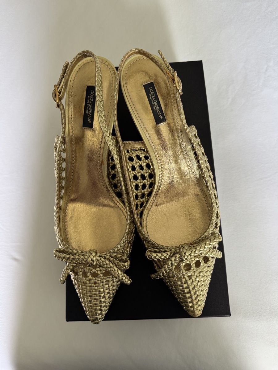 Dolce & Gabbana Damenschuhe: Dolce&Gabbana Slingback Pumps – Gebraucht aus Reichenburg von gabriela55