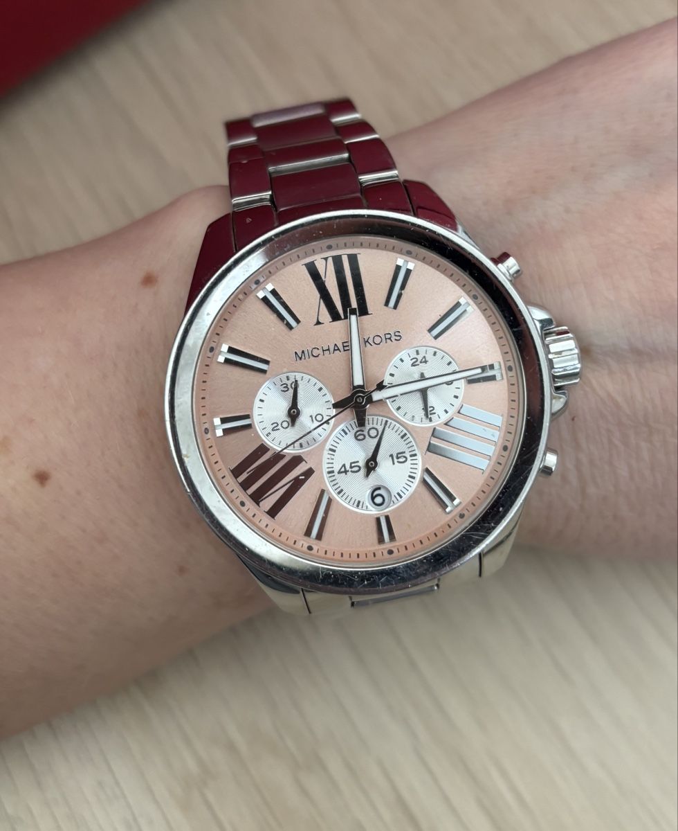 Michael Kors Orologi: Stylish Michael Kors Watch, Pink – Usato da Windisch venduto da bymarikaa