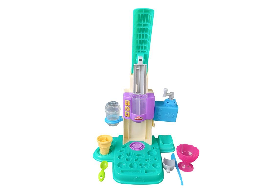 Play-Doh Giocattoli: PLAY-DOH Bunte Regenbogen Eismaschine 5+ – Nuovo (secondo la descrizione) da Wangen b. Olten venduto da Restwert_Wangen 3