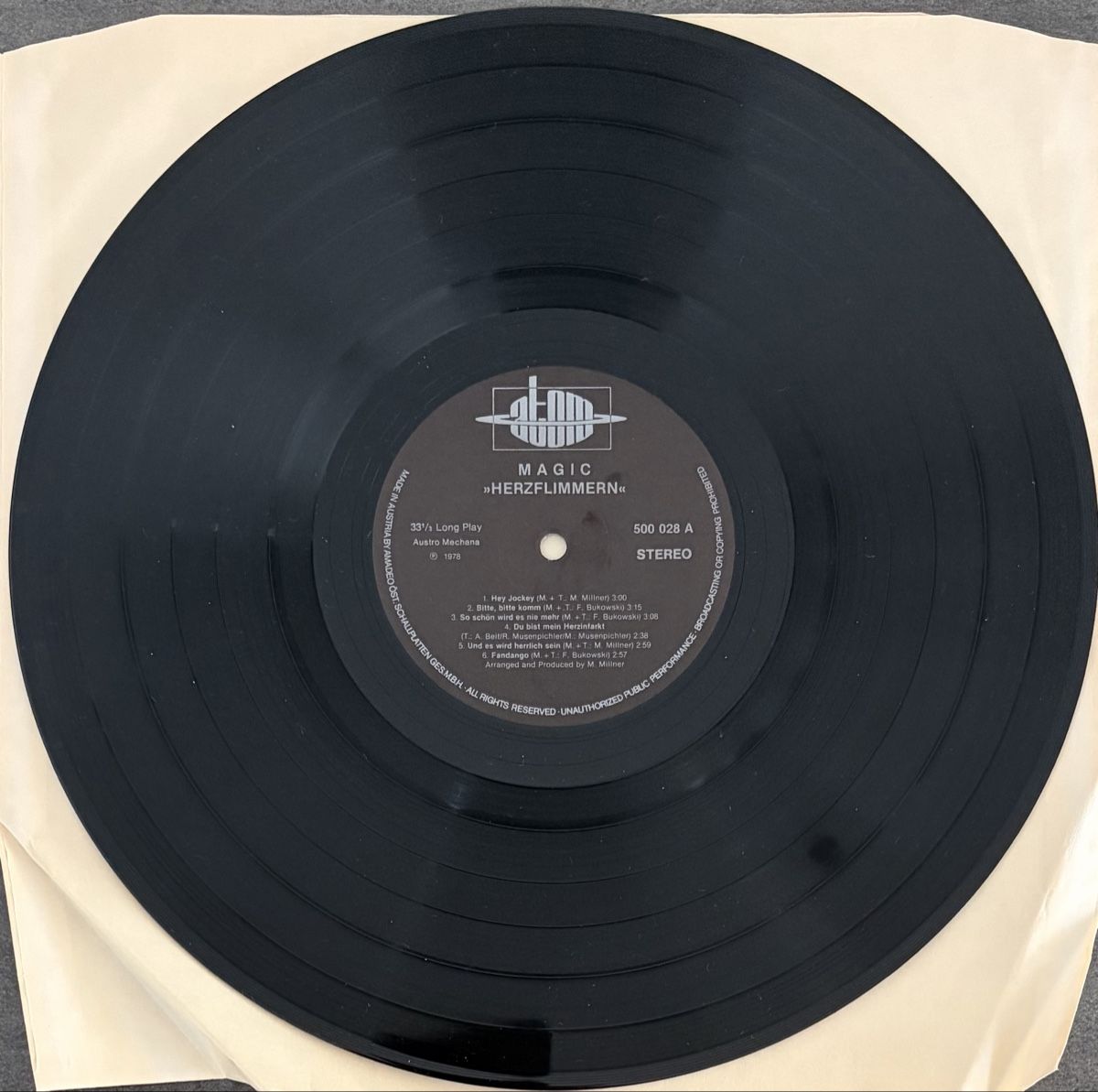 Schallplatten: Magic - Herzflimmern – Gebraucht aus Aadorf von Assyrian-Bazar 2