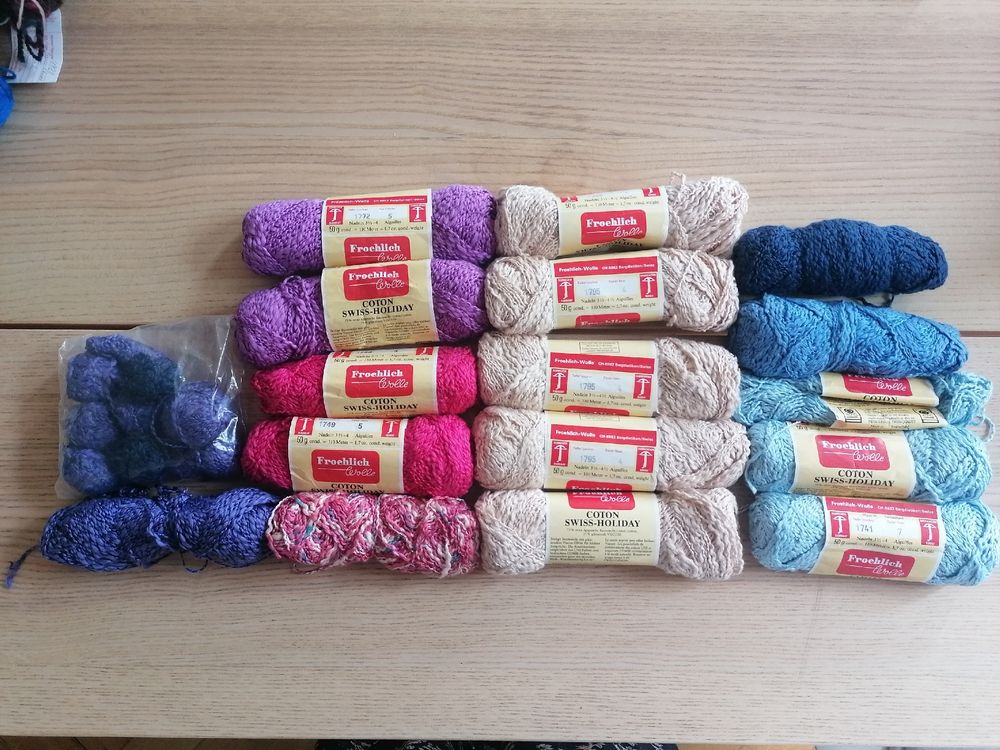 16 Knäuel Garn von Froehlich Wolle (Gebraucht) in Zürich für CHF 15 ...