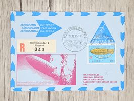 CL12 Enveloppe + Timbre Suisse 1975 Thème Aviation