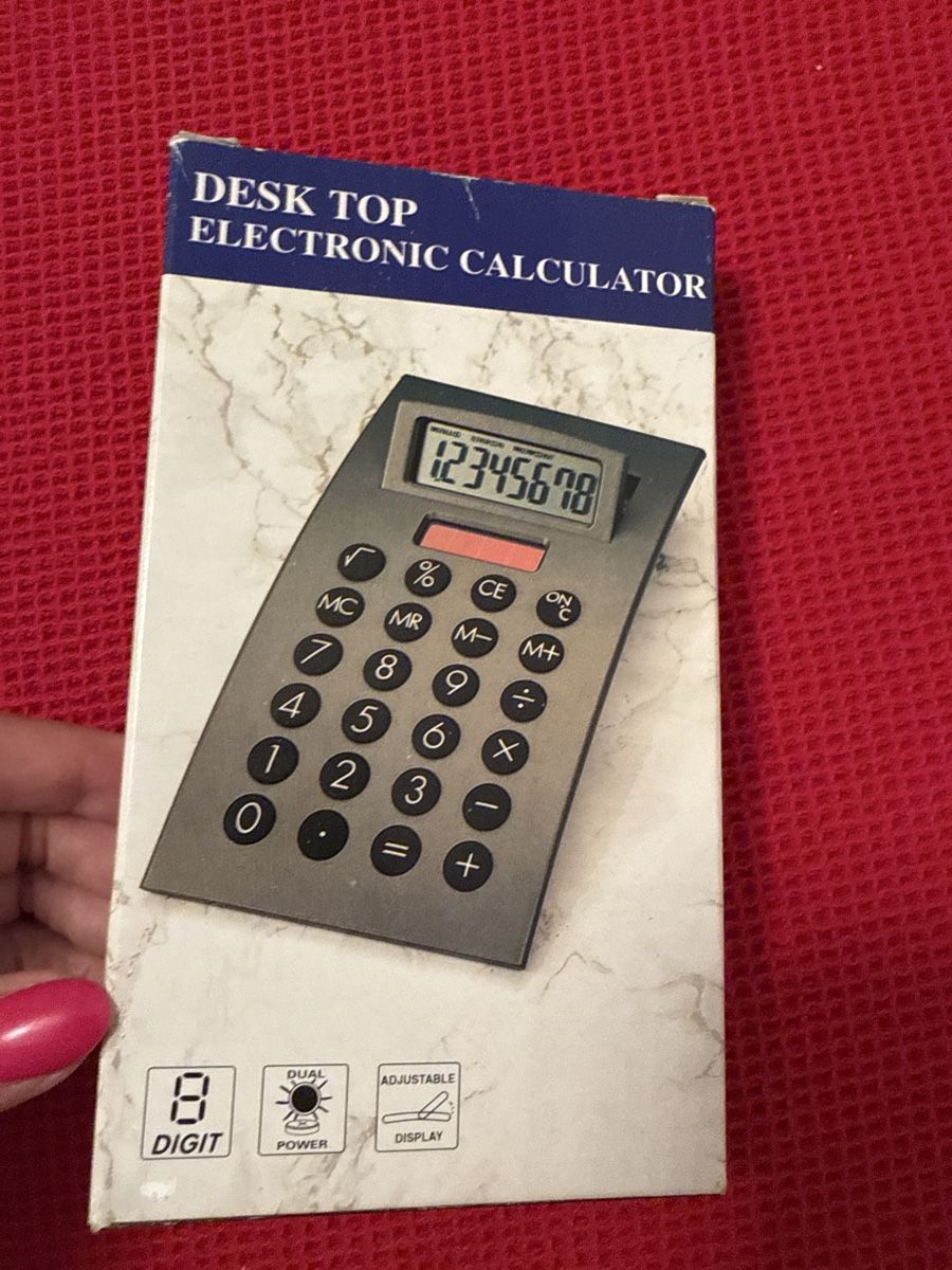 Calcolatrici tascabili: NEU***CALCULATOR SOLAR***SUPER GESCHENK*** – Nuovo e nell'imballaggio originale da Zürich venduto da Ceca52