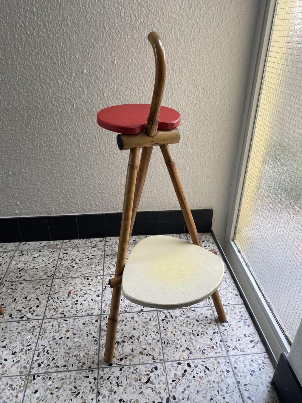 Hocker: Blumenständer Blumenhocker vintage space age – Gebraucht aus Bern von ToysPlusVintage 4