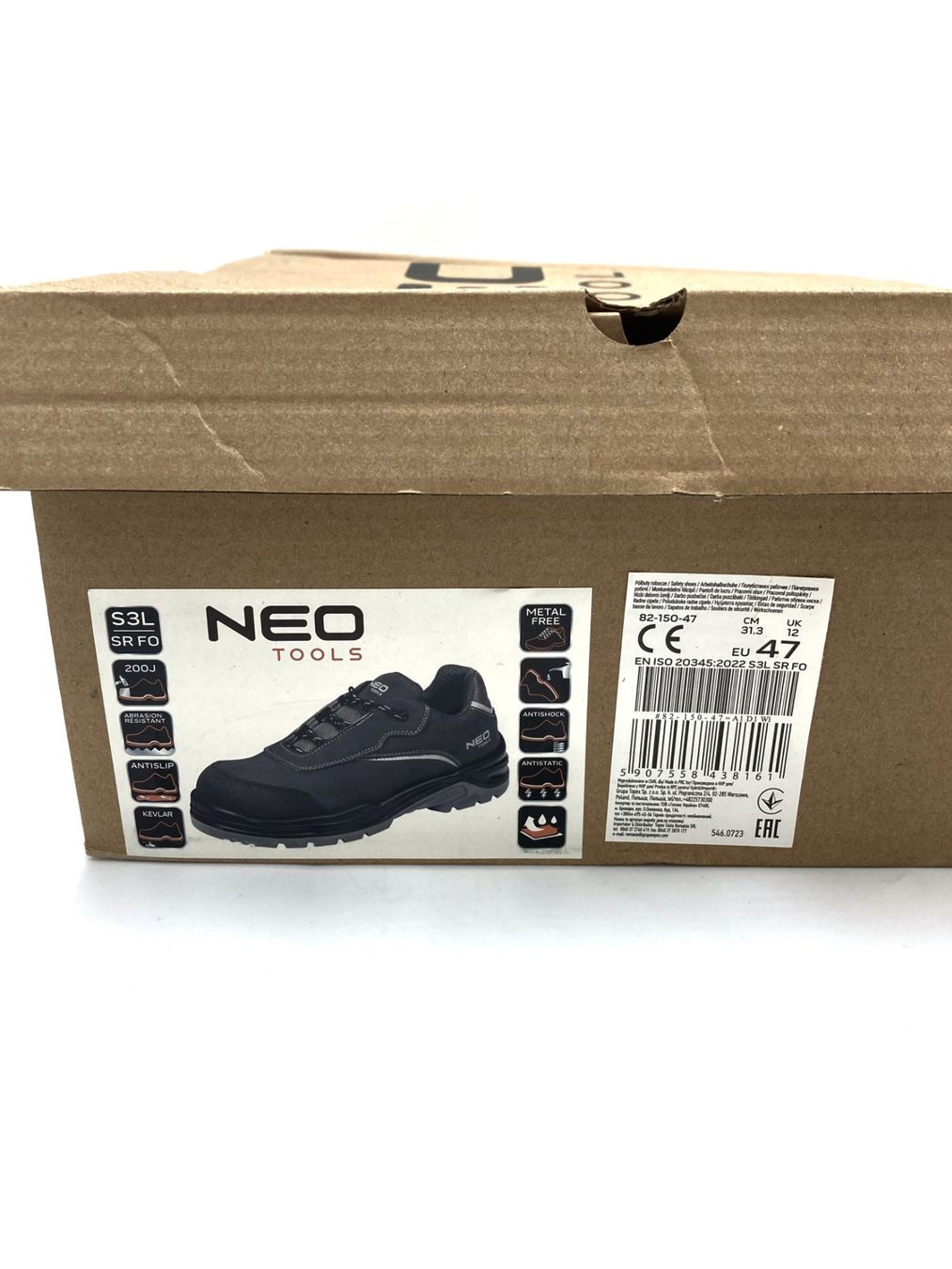 Herrenschuhe: NEO TOOLS | Sicherheitsschuhe | S3L SR FO | Gr. 47 – Neu (gemäss Beschreibung) aus Wittenbach von Restwert_St-Gallen 7