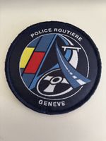 Prototype écusson rare Police Routière Genève