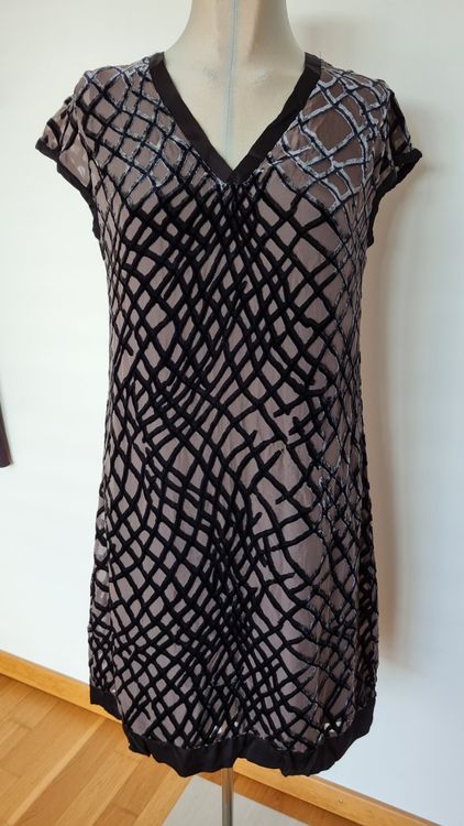 Robe DILOREN Noir/gris/beige Taille XS - Parfaite Pour Soirée