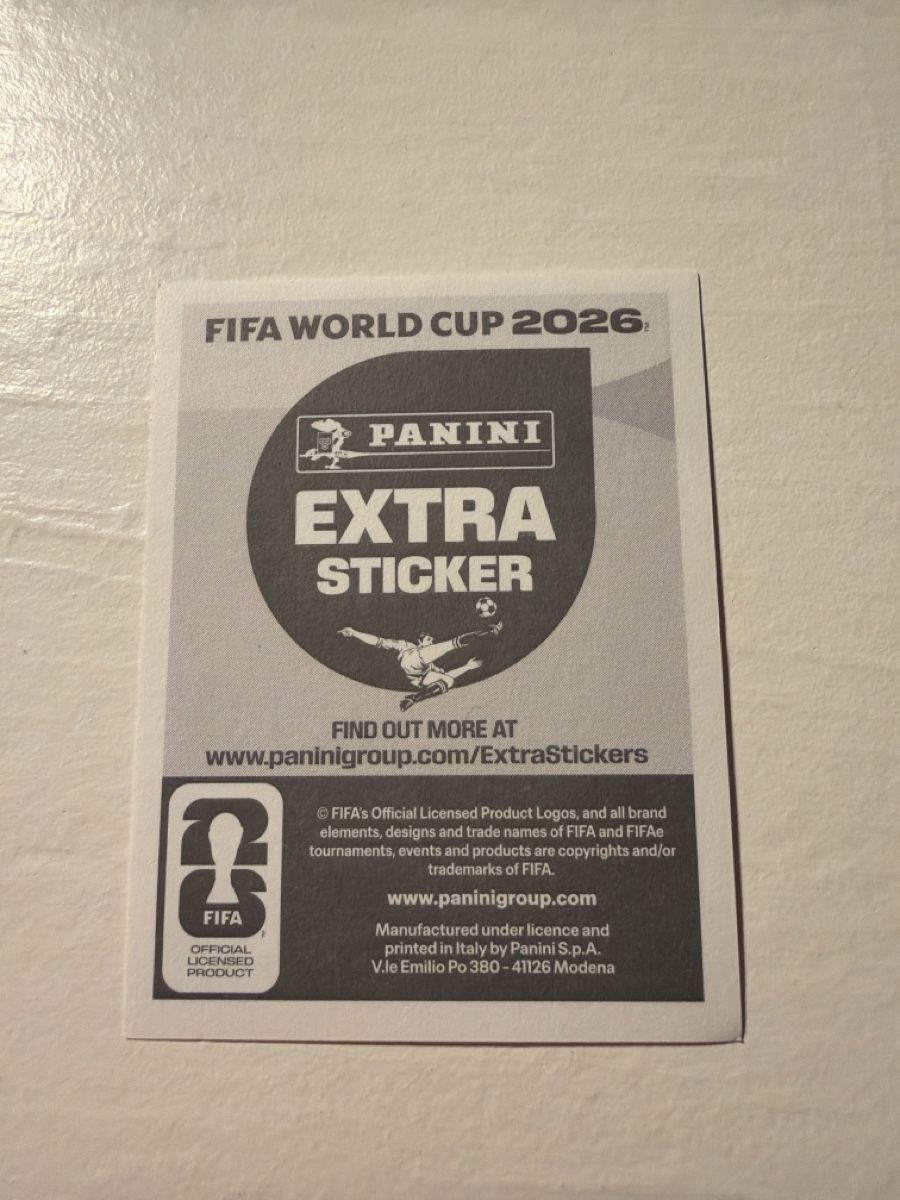 Panini Carte collezionabili: Panini Extra Sticker – Nuovo (secondo la descrizione) da Wil SG venduto da Astma 1