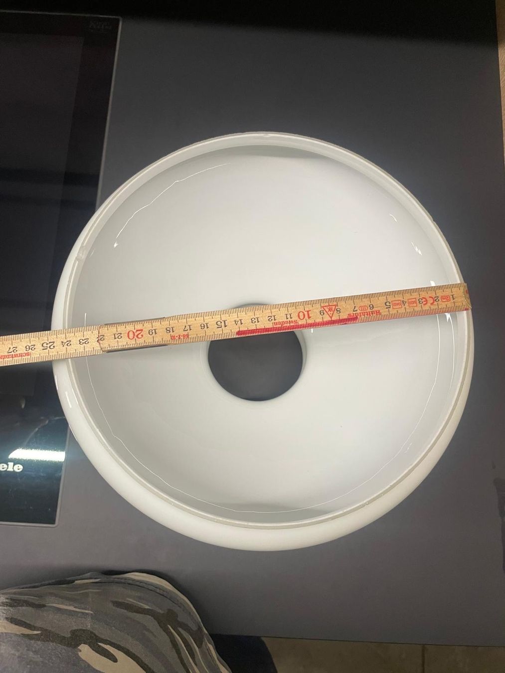 Lampenschirme: Lampe globe vintage en verre blanc – Gebraucht aus Lajoux JU von Briard0 3