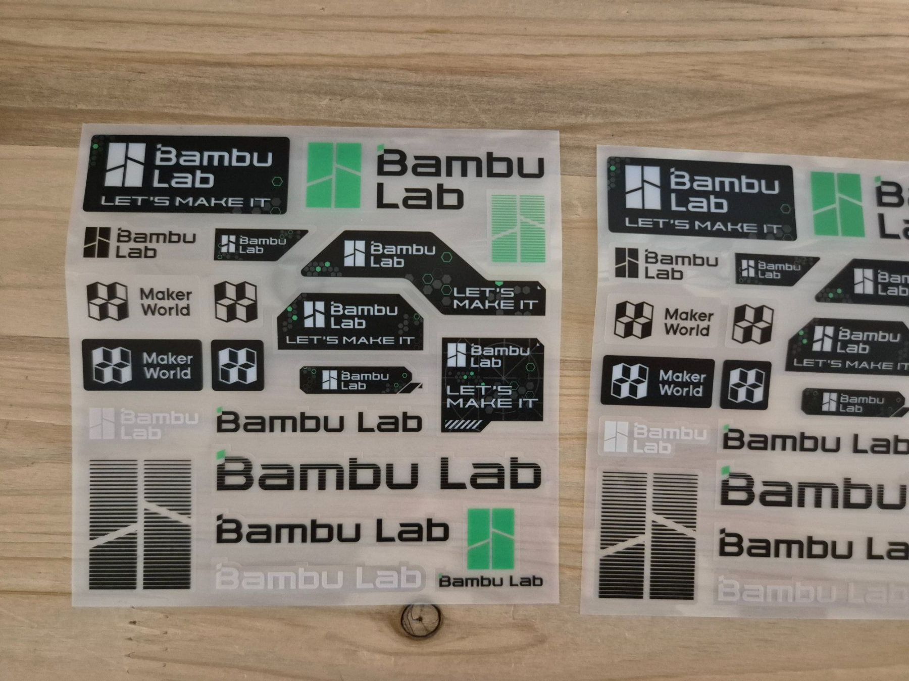 Sticker: 3 Bambu Lab Stickers – Nuovo (secondo la descrizione) da Rickenbach b. Wil venduto da agu_6jgz 2