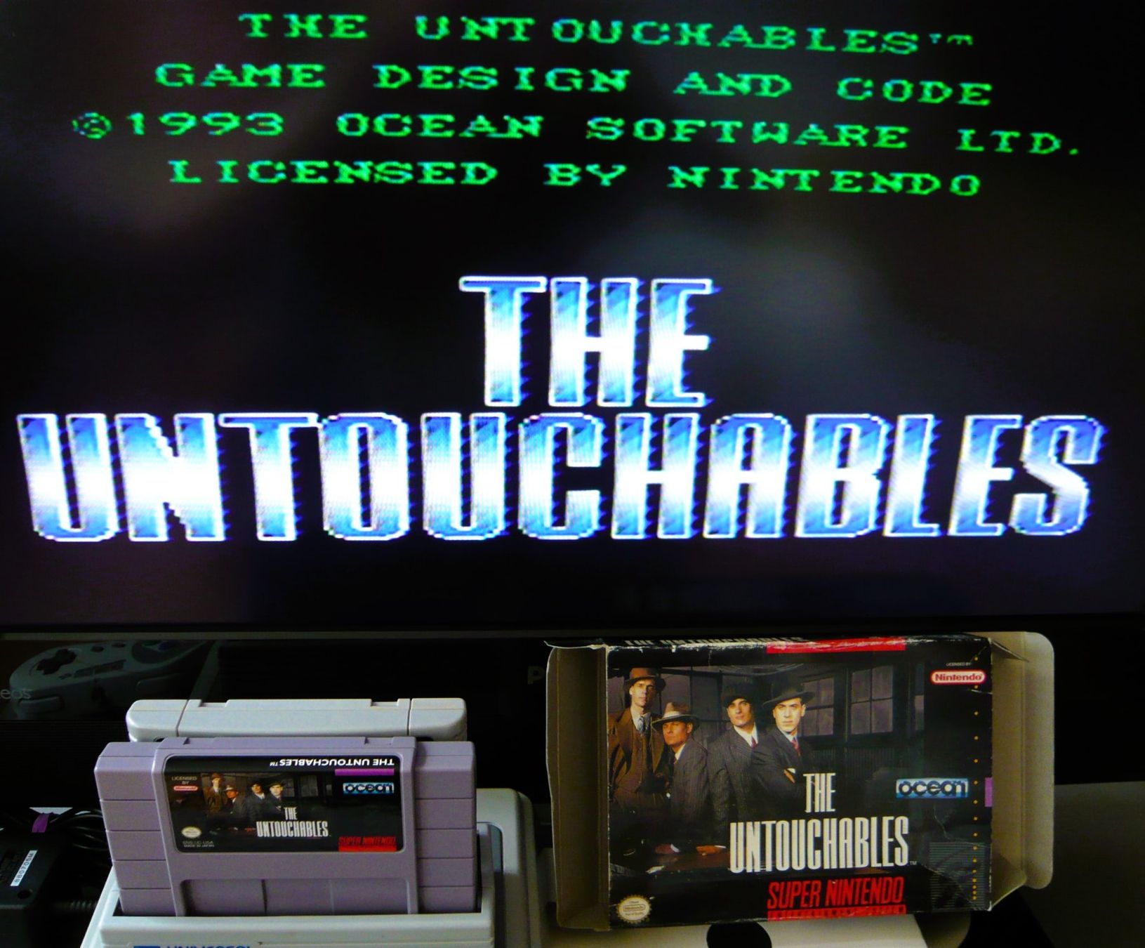 Nintendo Giochi: SNES:  Untouchables – Usato da Onex venduto da Jaguar1986