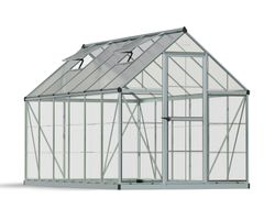 Gewächshaus Hybrid 2 x 3.7 silber