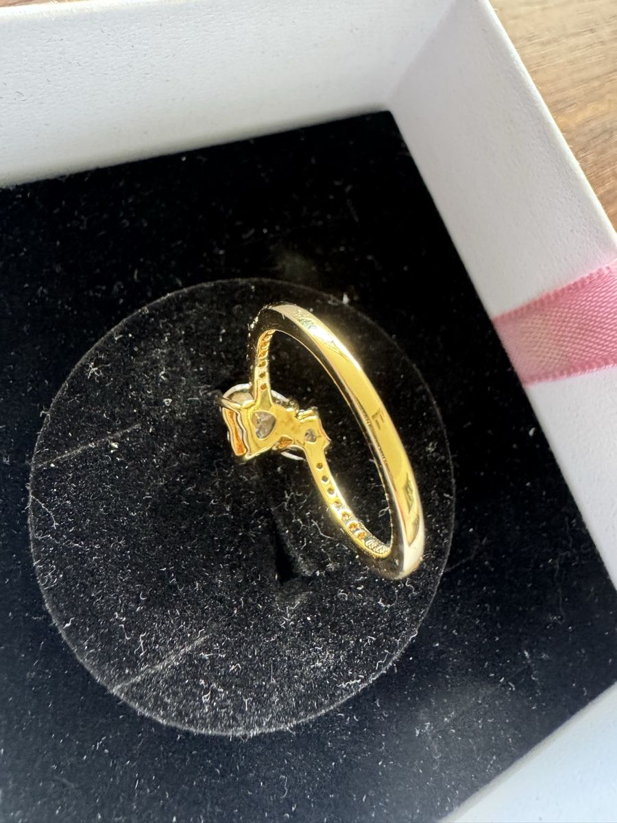 Pandora Anelli: Pandora Doppelherzring Gr. 60 – Nuovo e nell'imballaggio originale da Maienfeld venduto da Pilfly 2