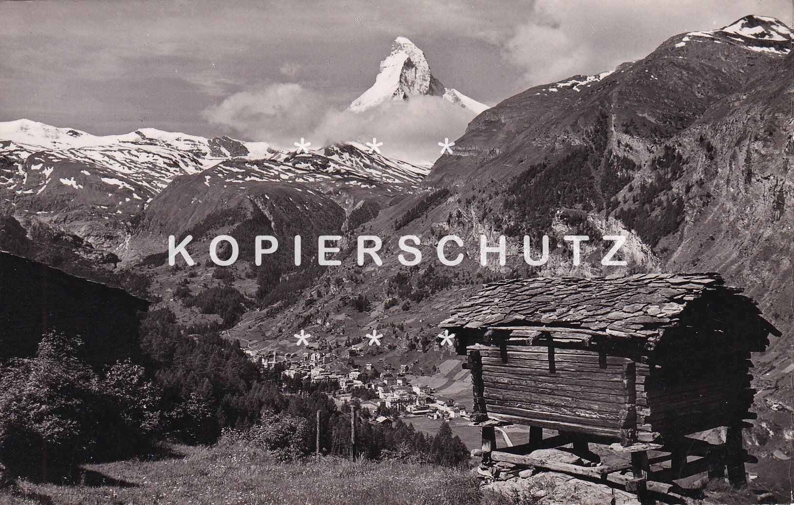 Cartoline postali: Zermatt und Matterhorn /bo – Usato da Hombrechtikon venduto da Rudolf07