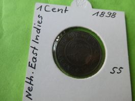 Niederländisch Indien 1898, 1 Cent