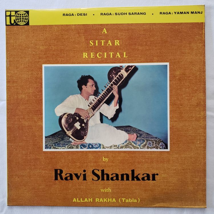 Ravi Shankar With Alla Rakha – A Sitar Recital (UK, VG++) (Gebraucht ...