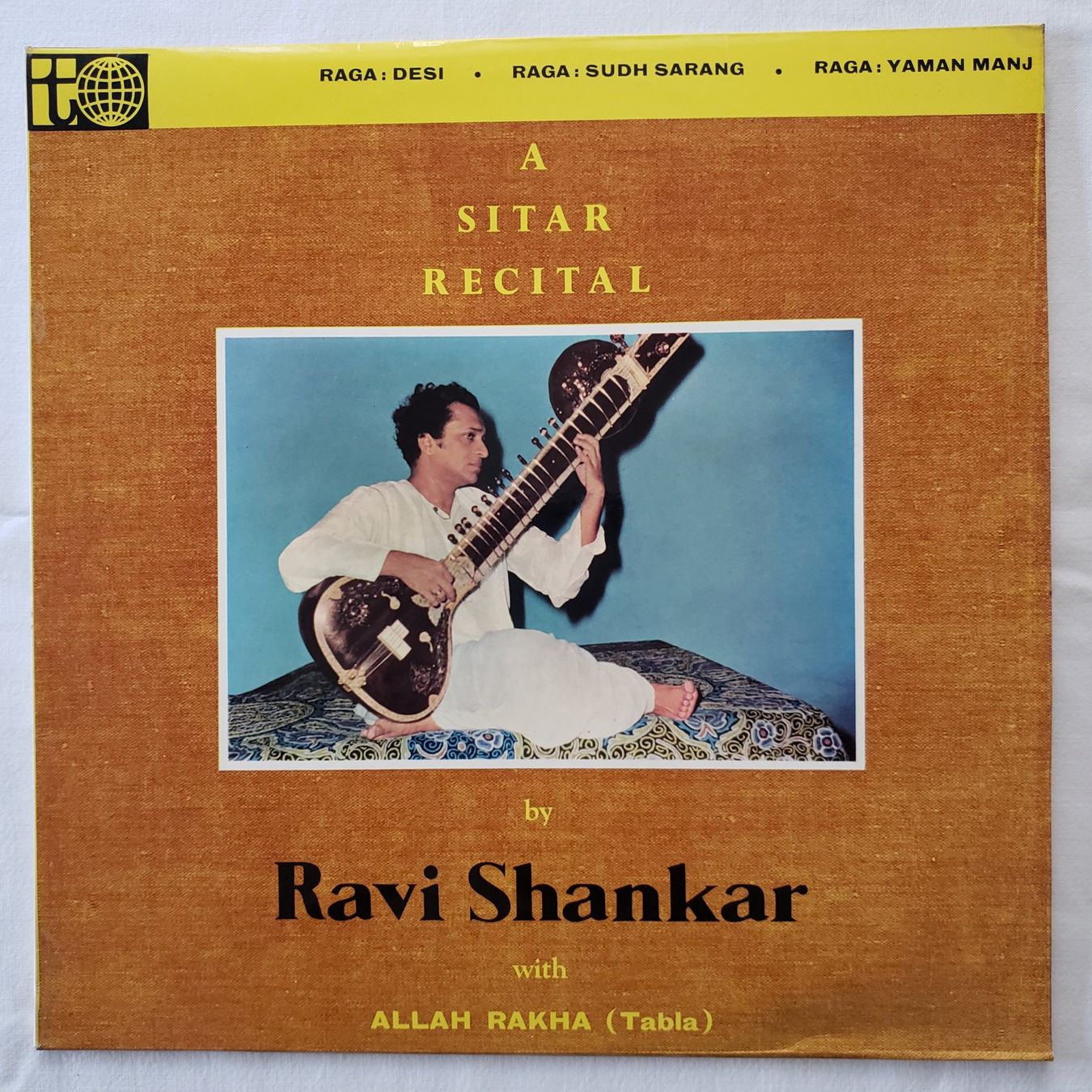 Ravi Shankar With Alla Rakha – A Sitar Recital (UK, VG++) (Gebraucht ...