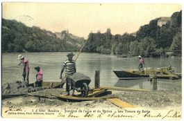Genève. Jonction les tireurs de sable. 1912