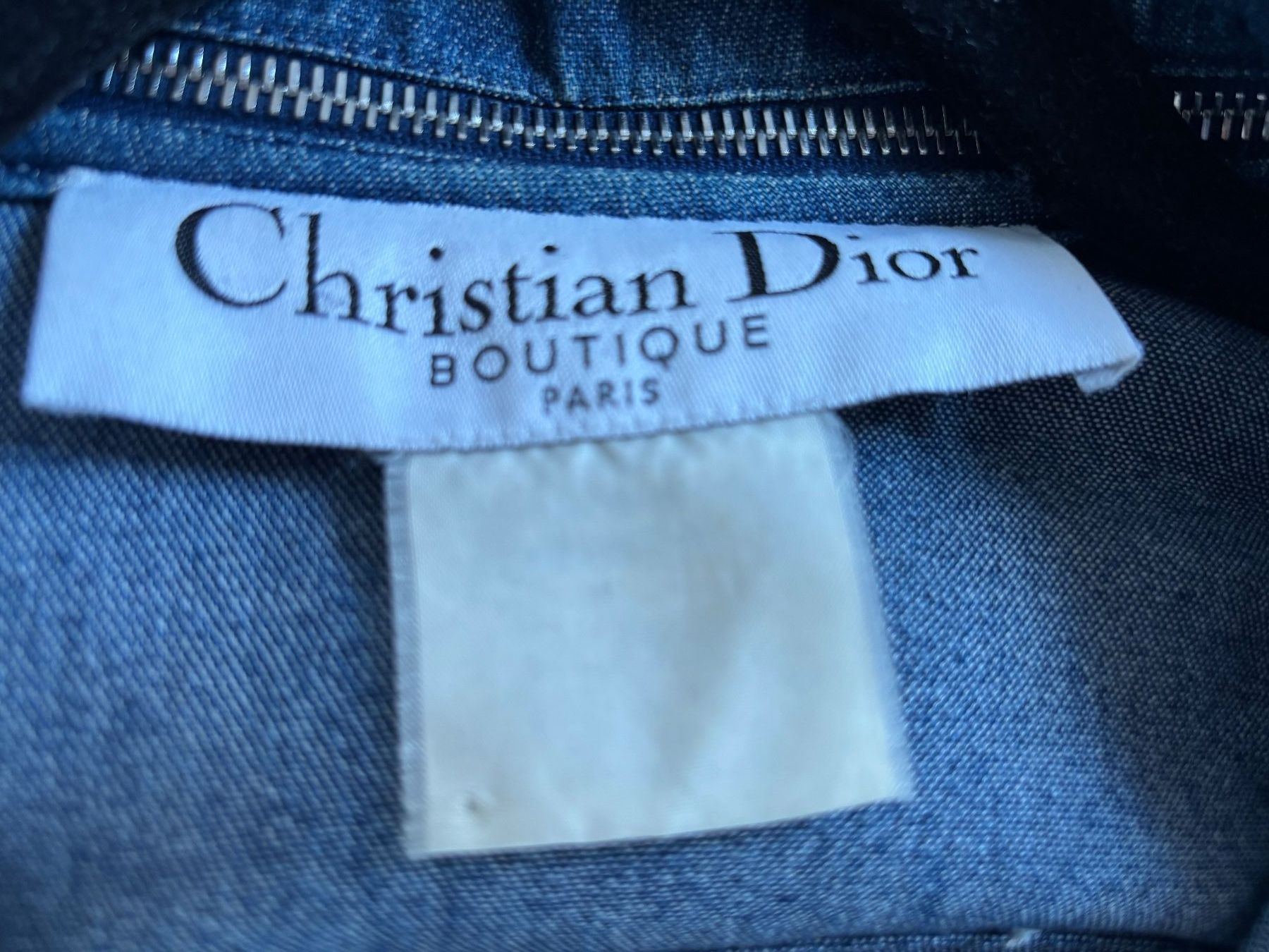 Dior Giacche: DIOR  Denim Jeansjacke blau  CH 34 – Usato da Herrliberg venduto da mayfi 9