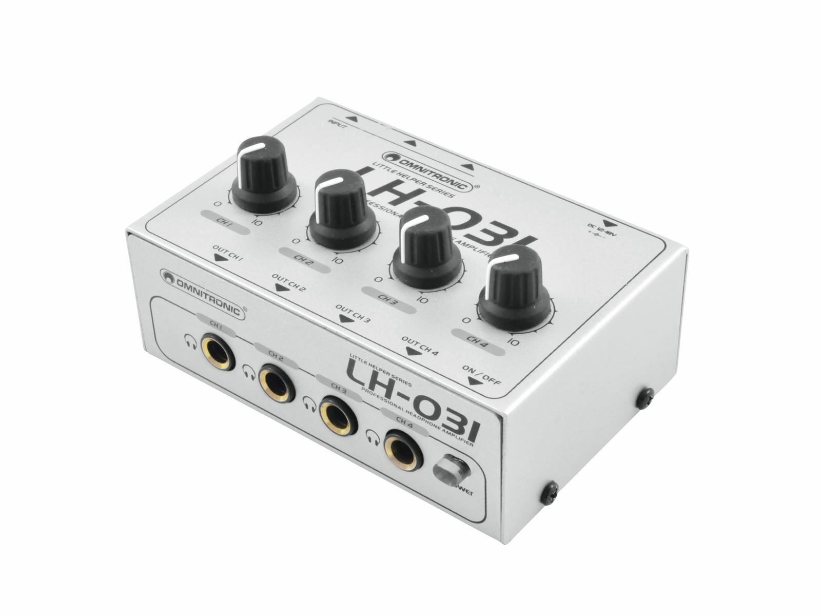 Amplificatori: OMNITRONIC LH-031 Kopfhörerverstärker – Nuovo e nell'imballaggio originale da Däniken SO venduto da Profog1 1