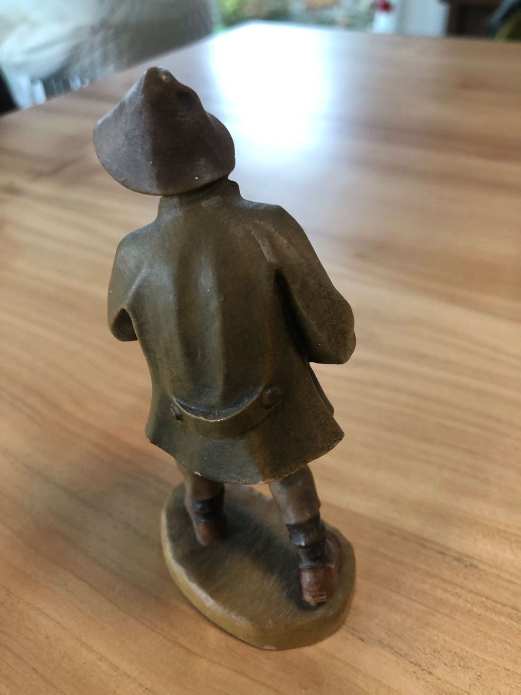 Figuren: Holzfigur Bauer mit Korb, Von LEPI – Gebraucht aus Kaltbrunn von lagone1 2
