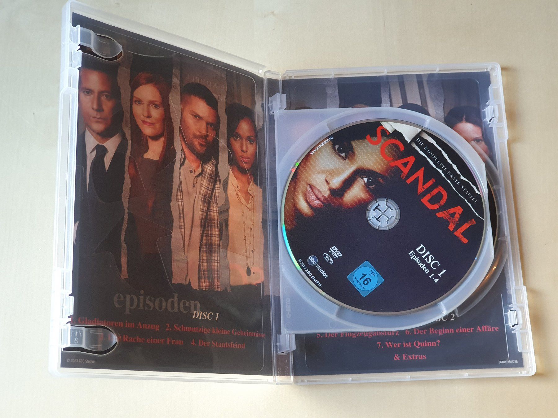 Tutti i DVDs: Scandal Erste Staffel / Season 1 – Usato da Stansstad venduto da collectorsshop 2