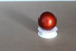 Vintage Strumpfkugel , Umfang 17.5 cm. Holz m. Kunststoff