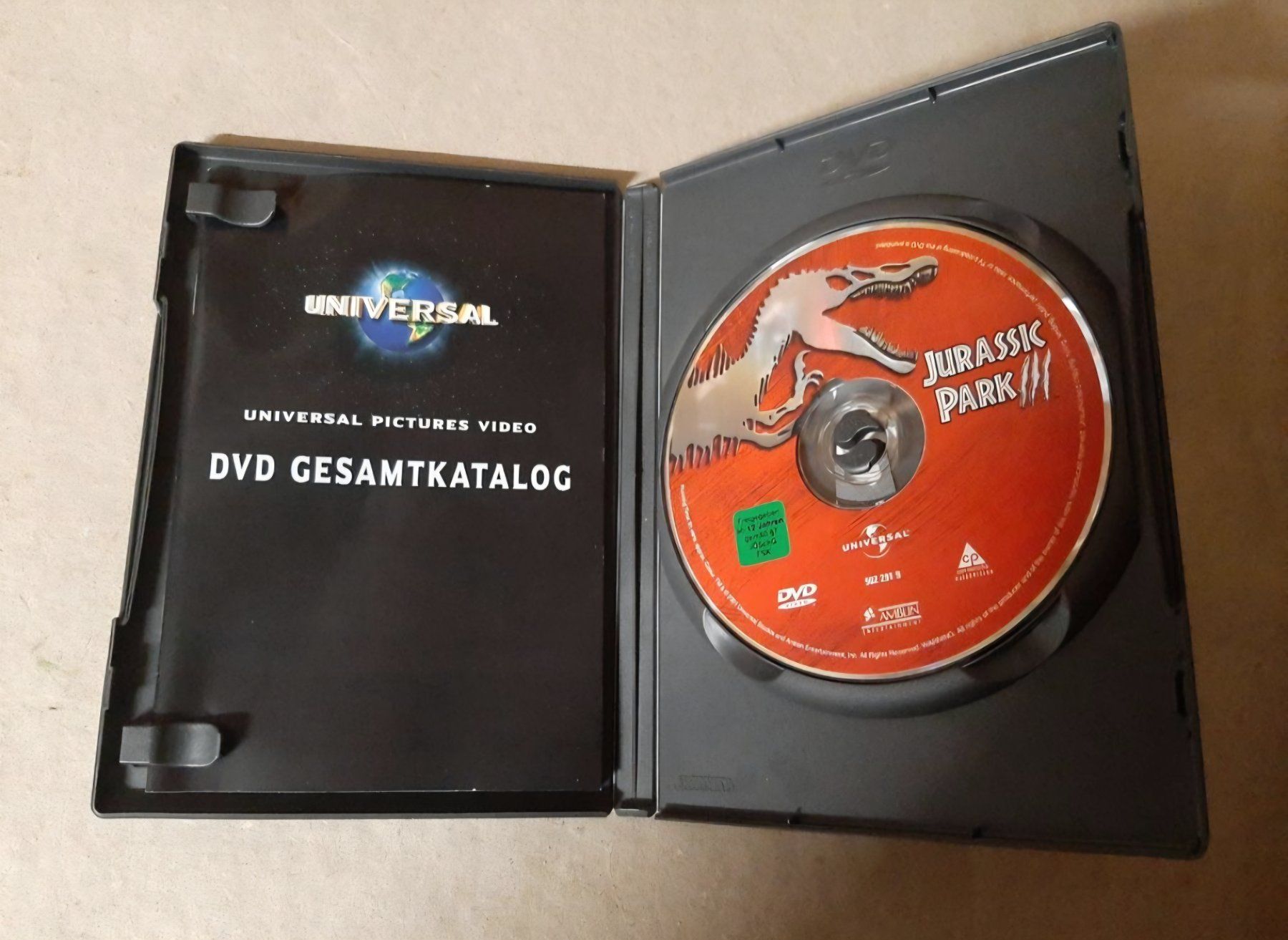 Tutti i DVDs: Jurassic Park 1 + 3, DVD's – Usato da Vogelsang AG venduto da villa9 4