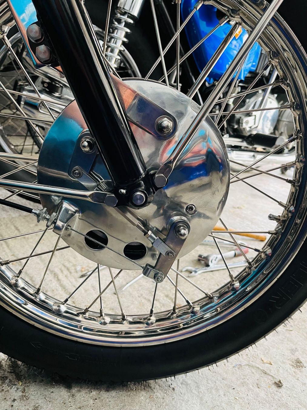 Route: BSA A65 Spitfire – D'occasion à Zürich par Pdreyer 3