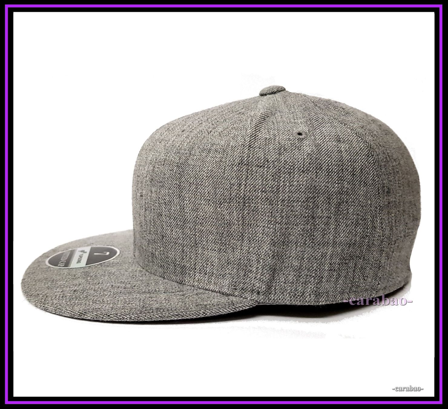 Hüte, Mützen & Caps: Original YUPOONG Fitted Cap / Grau / Gr. S – Neu (gemäss Beschreibung) aus Winterthur von -carabao- 2