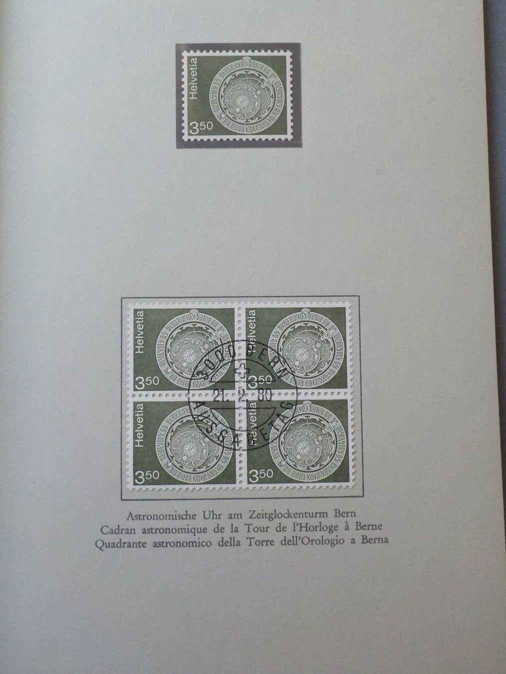 Alle Briefmarken: 1980, Jahresausgabe GD-PTT – Neu (gemäss Beschreibung) aus Muri b. Bern von Ricardoverkauf