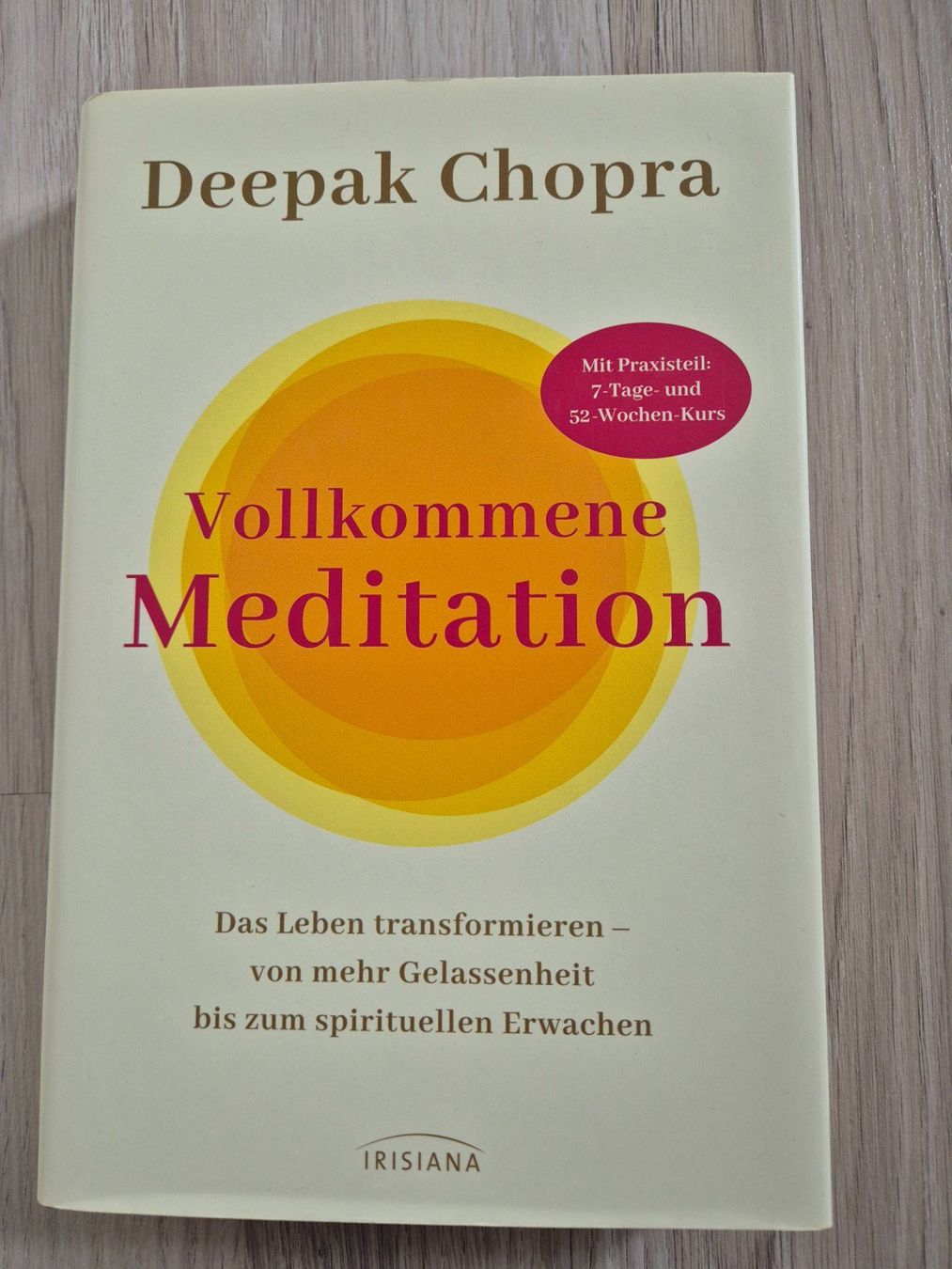 Bücher: Vollkommene Meditation von Deepak Chopra – Gebraucht aus Abtwil SG von Delfine5