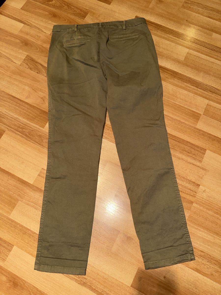 Benetton Pantaloni: Benetton Damenhose, Khaki, Gr. 44  – Usato da St. Gallen venduto da mai_gd7k 3