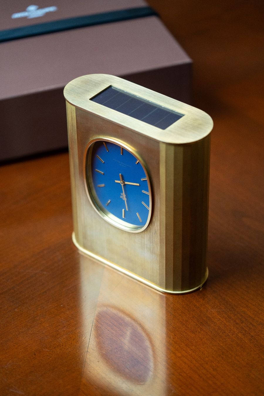 Patek Philippe Orologi da terra & Orologi da parete: Patek Philippe Golden Ellipse table clock full serviced – Usato da Genève venduto da Swisstreasures-SA 8
