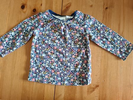 Blüemli Shirt langarm Grösse 12M 