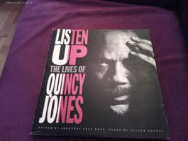 Quincy Jones Biografie: Listen Up,  MUSIK - Buch ENGLISH