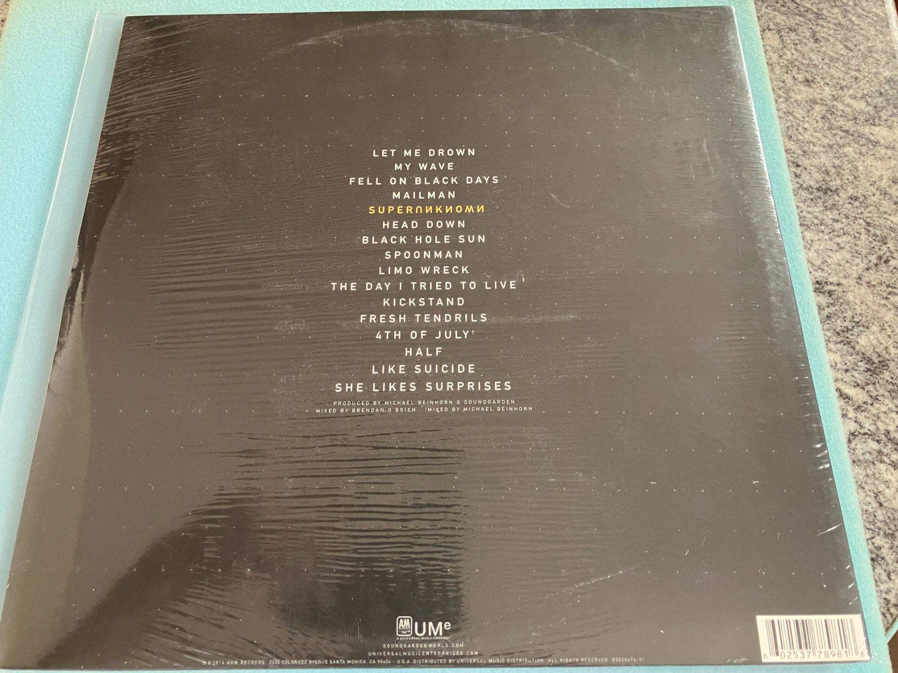 Dischi in vinile: Soundgarden – Nuovo e nell'imballaggio originale da Aarwangen venduto da Jukebox3 2